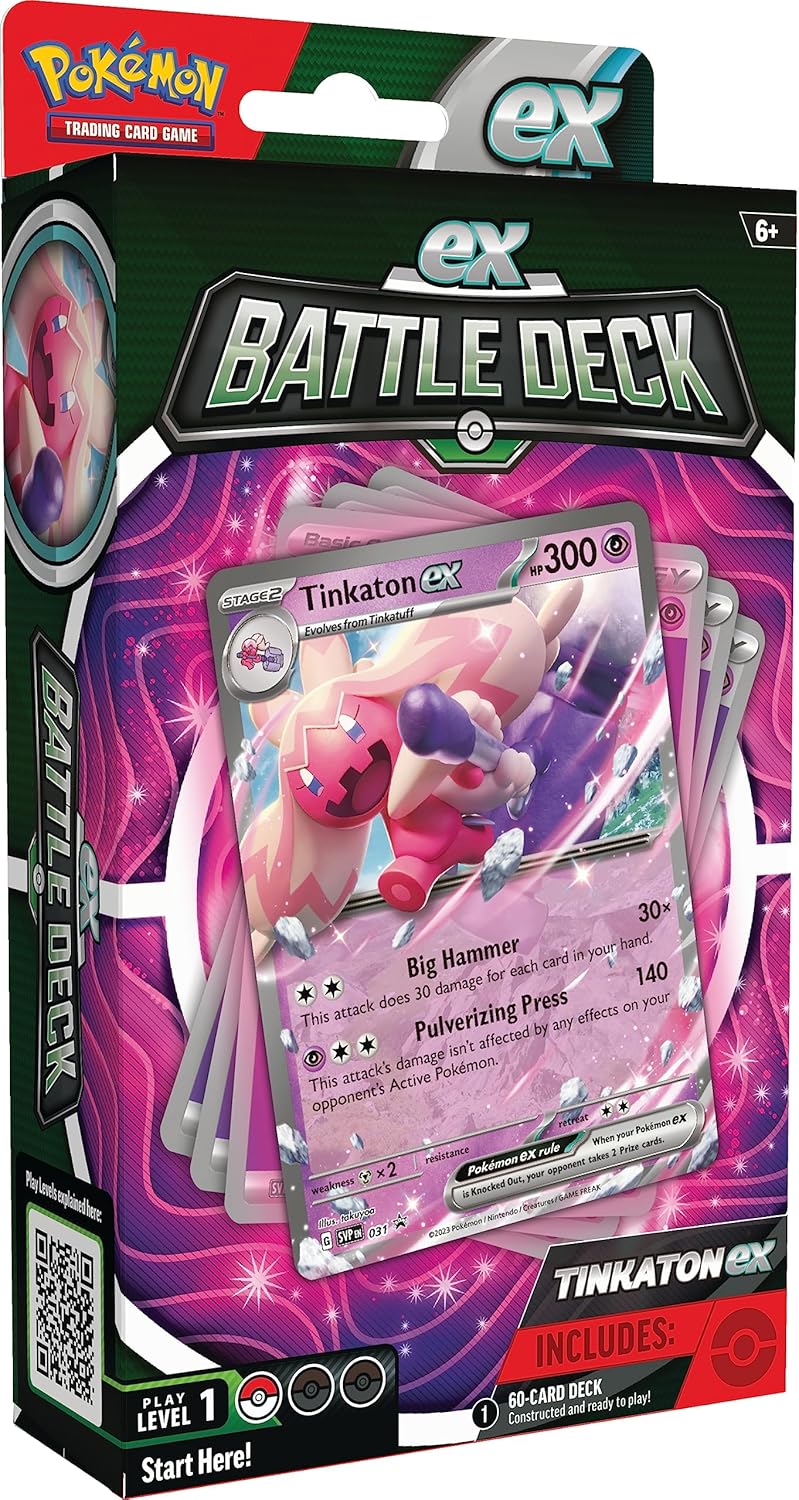 Pokmon EX Battle Deck - Tinkaton AllDayTCG Pokmon EX Battle Deck - Tinkaton AllDayTCG