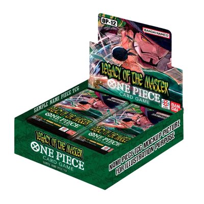 One Piece: The Card Game - OP12 - Legacy of the Master - Booster Displ AllDayTCG One Piece: The Card Game - OP12 - Legacy of the Master - Booster Displ AllDayTCG