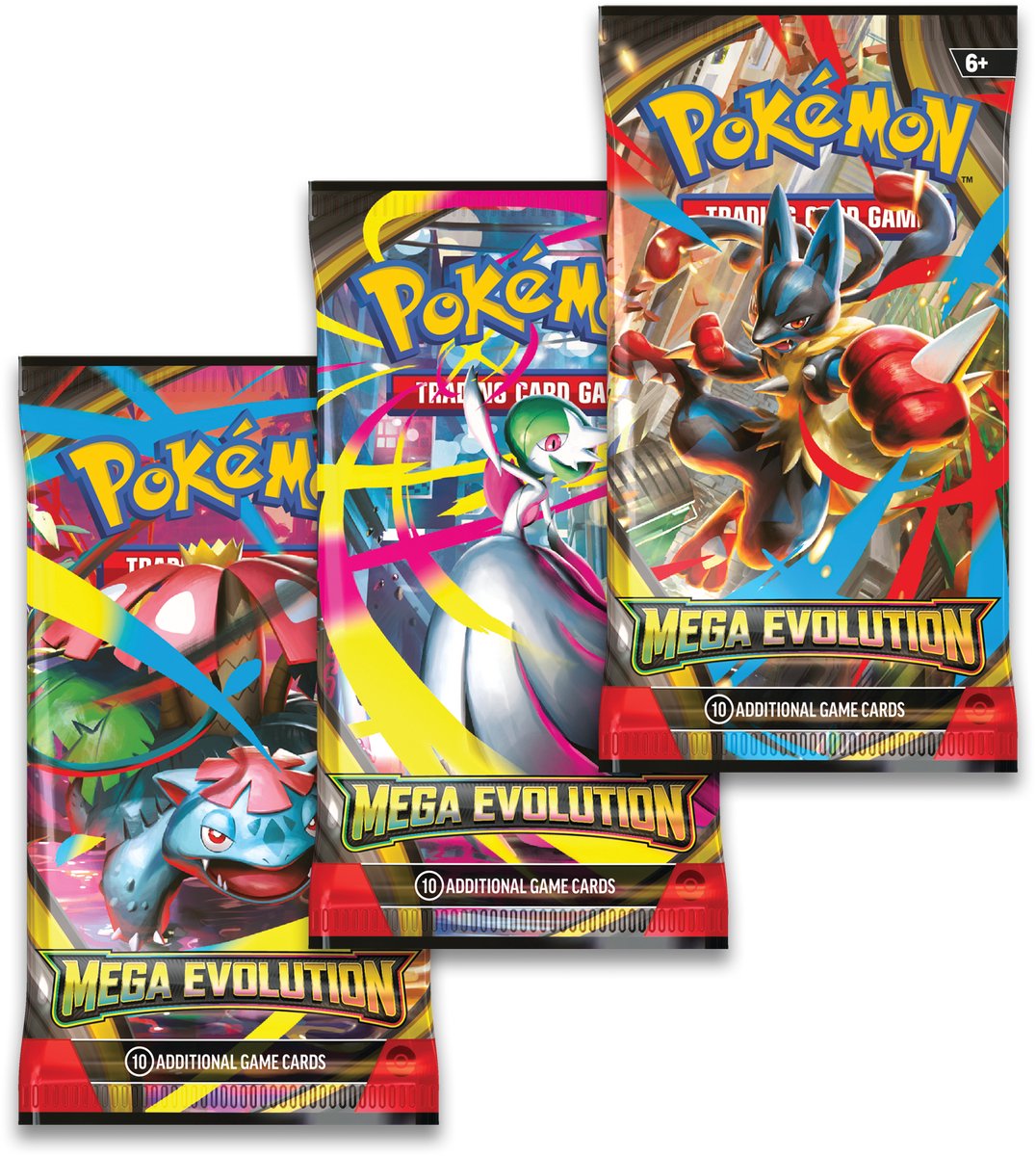 Pokémon ME01 Mega Evolution 3 Pack Boosterblister Golduck