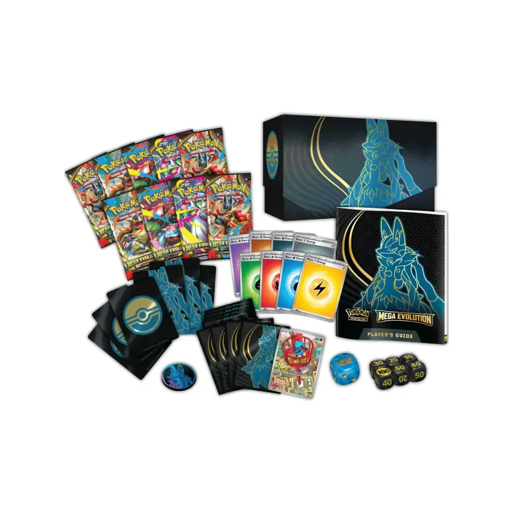 Pokémon TCG: Mega Evolution - ME01 - Elite Trainer Box - Lucario