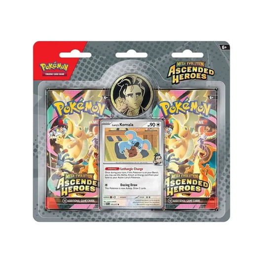 Pokémon TCG: Mega Evolution: Ascended Heroes - Trainer's 2-pack Blister - Larry's Komola
