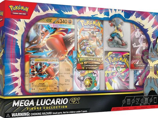 Pokémon Mega Evolution Mega Lucario EX Figure Collection