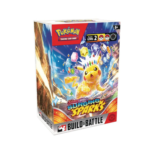 Pokémon TCG: Scarlet & Violet Surging Sparks - Build & Battle Box