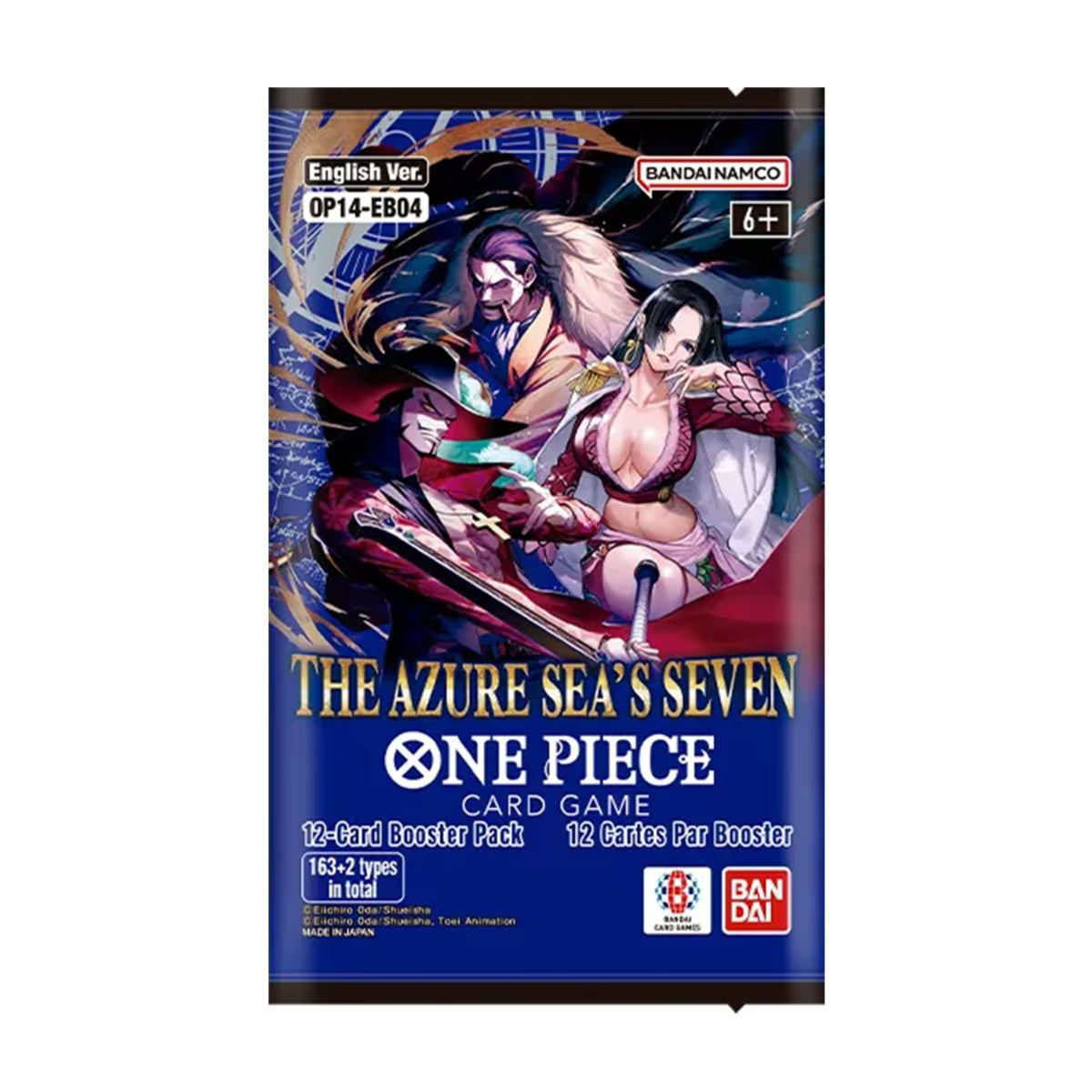 One Piece: The Card Game - OP14 - The Azure Sea's Seven - Booster Box