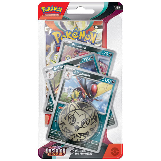 Pokémon TCG: Obsidian Flames Checklane Blister – Kingambit